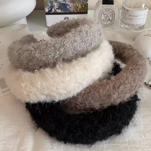 Diadema de Felpa Rizada para Otoño/Invierno, Estilo Dulce y Femenino, Linda Diadema de Lana de Cordero Esponjosa y Gruesa, Producto Nuevo - Product Image 3