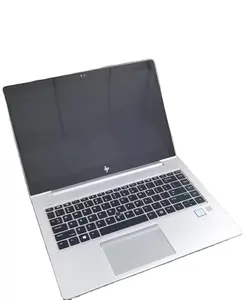 Hp elitebook 840 g5 i7-8th gen 8GB ram Usado Laptops Core Win10 14 polegada Segunda Mão Laptop Portátil Computador de Negócios Desktops