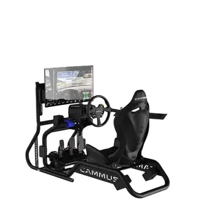 Simucupe Formule Sim Racing Cockpits Seat Stand Beugel Toetsenbord Handrem Rijden Gaming Simulator