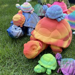 Jouet anti-stress tortue marine imprimé en 3D, créatures articulées imprimées en 3D, articles pas chers, motifs de dragon originaux - Product Image 5