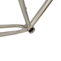 NOUVEAU Cadre de vélo de gravier en titane avec dropout UDH imprimé en 3D, cadre de vélo de route, accessoires de vélo imprimés en 3D