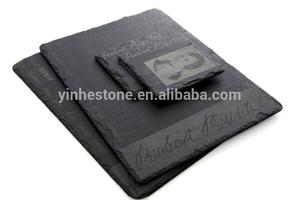Đá Tròn Slate Động Vật Chạm Khắc Bộ Đồ Ăn Tấm Thức Ăn Khay Đá Phiến Tấm Placemat - Product Image 5