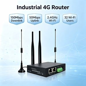 <span class=keywords><strong>Routeur</strong></span> Wi-Fi 4G CPE Modem Industriel Sans Fil RS232 RS485 Rail DIN MT7628 2.4GHz Wi-Fi 150Mbps OpenWrt M2M VPN <span class=keywords><strong>Routeur</strong></span> 4G LTE - Product Image 1