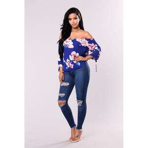 Plus Size Jeans strappati donna Jeans Skinny Sexy in Denim moda Streetwear pantaloni Casual a matita Jeans elasticizzati femminili - Product Image 5