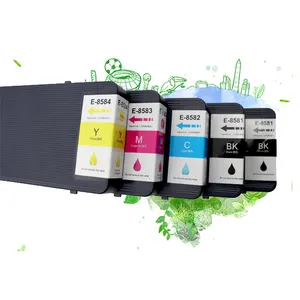 Wide Format Inkjet Cartridges 8581 T8581 Ink Cartridge For Epson Workforce Enterprise Wf C20590/wf-c20590