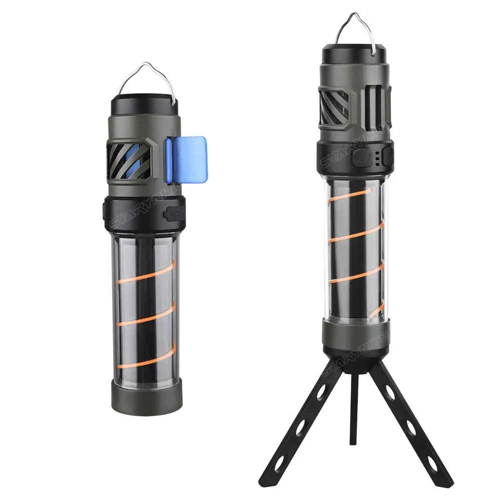 STARYNITE 3 in 1 lanterna da campeggio ricaricabile portatile multifunzionale lampada repellente per zanzare luce repellente per insetti