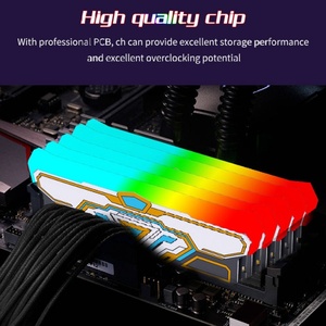 ゲーム用メモリ<span class=keywords><strong>RAM</strong></span> DDR5 2X16GB 7200Mhz,Ramsta Esotericaシリーズクライマックス<span class=keywords><strong>LED</strong></span>ライトRGBデスクトップPC用 - Product Image 5