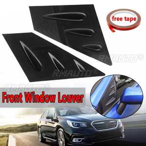 ABS Plastic 2pcs Car Side Vent <b>Window</b> Louver <b>Cover</b> Trim for Subaru WRX STI 2015 2016 2017 2018 <b>Window</b> Louver Scoop <b>Cover</b> Vent - Product Image 1