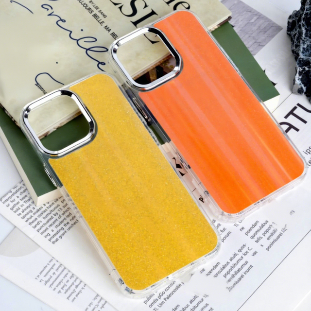 2026 New Model Luxury Magnetic Wireless Charging Electroplated Glitter Tpu Shockproof Women Phone case for iphone 16 15 14