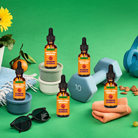 Complément alimentaire sans alcool pour la concentration mentale, fournisseur en gros, gouttes liquides de Rhodiola Rosea, extrait adaptogène pour l'énergie et le soulagement du stress