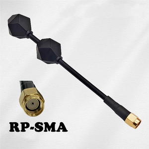 Antena Doble Vertical ABSY de Alta Ganancia 6Dbi 5.8G 5500-5950Mhz /RPSMA para Dron RC, Accesorios para Quadcopter, Antena Doble 5.8G para RC - Product Image 3
