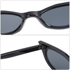 Gafas de Sol KROKODIL Versión Coreana, Modelo Ojo de Gato con Marco Pequeño, Retro de Alta Gama, Protección UV400, Marco de PC, Modelo 180-5 - Product Image 4
