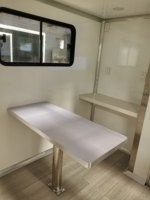 Remorque de bureau mobile |   Espace de travail portable en conteneur pour chantier de construction et intervention d'urgence