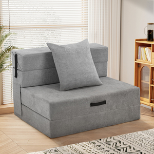 Moderno Juego de Sofá Cama Convertible Extensible 4 en 1, Ecológico, Modular, Ahorra Espacio, Multifuncional para Sala de Estar - Product Image 1