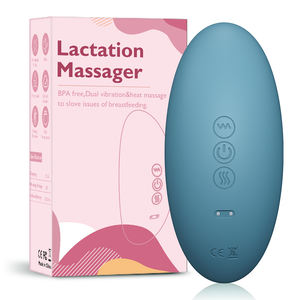 MEIPER Productos de Maternidad 10 Modos Masaje de Senos Vibra para Mujer Mejora el Flujo de Leche Calentamiento Masajeador de Lactancia para Amamantar - Product Image 1