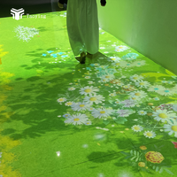 Système de projection interactive au sol à haute luminosité avec détection de mouvement pour jeux d'enfants