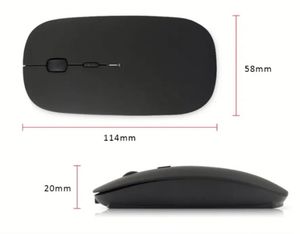 High Quality Portable <b>Mini</b> Ultra-thin Wireless Mouse Ergonomic TYPE-C Vertical Rechargeable Wireless Mouse for Laptops - Product Image 3