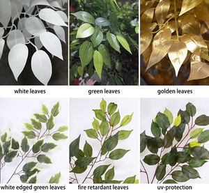 Grand arbre ficus artificiel simulé, arbre à souhaits, paysage d'hôtel, ombre extérieure, grands arbres artificiels pour décoration intérieure, mariage - Product Image 6