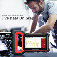THINKCAR Thinkscan Plus S7 Escáner Automotriz OBD2 Profesional, Reinicio de ABS A/F, Lector de Códigos Multisistema, Herramientas de Diagnóstico para Automóviles OBD2