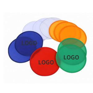 Abanico de Mano Plegable de Poliéster con Bolsa de Almacenamiento Redonda, Abanicos Promocionales Personalizables para Actividades Comunitarias - Product Image 5