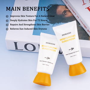 <span class=keywords><strong>Crema</strong></span> Solare Minerale all'Ossido di Zinco SPF <span class=keywords><strong>50</strong></span> Protezione ad Ampio Spettro con Acido Ialuronico Idratante Leggera Non Unta - Product Image 4