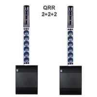 Système de sonorisation QRR Boutum Audio Column Array Speaker Pa, enceinte colonne 6*6.5 pouces, caisson de basses 18 pouces