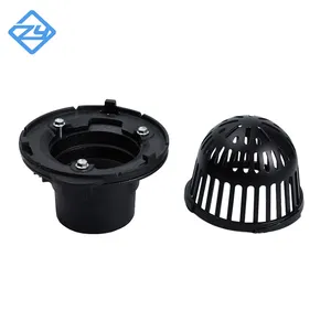 Cast Iron Fitting Roof Drain Of Drainage System With Aluminum/Iron Dome