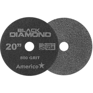 American 17 pollici Black Rock Blue Diamond Pad lucidatura per restauro Pad per lavatrice granito PVC pulizia pavimenti panni - Product Image 6