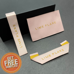 Mẫu Miễn Phí Chất Lượng Cao Giá Rẻ Giá Polyester Vải Logo Tag Quần Áo Nhãn Hình Dạng Khác Nhau Dệt Thêu Nhãn May Mặc - Product Image 6