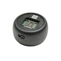Rastreador GPS de Plástico con Batería Reemplazable y Navegación GPS, Compatible con Find My para Llaves, Autos y Motocicletas