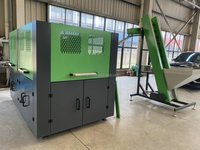 Machine de soufflage de bouteilles en plastique PET entièrement automatique à 3 cavités avec moteur, haute productivité, moulage par étirage-soufflage pour bouteilles de 1000 ml
