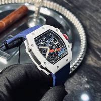 Nouvelle montre pour homme, style business décontracté, ultra-luxe, unique, avec mouvement automatique à tourbillon, étanche, RM 67-02