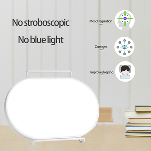 <span class=keywords><strong>Lampe</strong></span> de jour LED portable <span class=keywords><strong>10</strong></span> <span class=keywords><strong>000</strong></span> <span class=keywords><strong>lux</strong></span>, 5 fonctions de mémoire de luminosité, corps en ABS, design moderne simple, éclairage de lecture, thérapie - Product Image 4