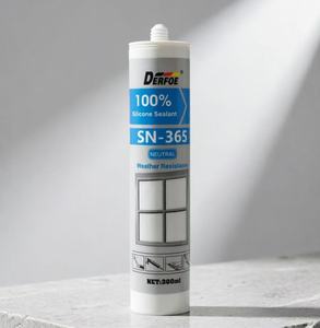 Scellant en silicone pour verre Defore, haute résistance aux intempéries, adhésif à durcissement neutre pour la construction - Product Image 5