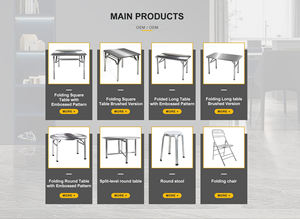 تناول الطعام من الفولاذ المقاوم للصدأ طاولة تنزهي قابلة للتوسيع قابلة للطي لغرفة عشاء التخييم - Product Image 5