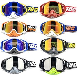 <span class=keywords><strong>100</strong></span> Occhiali da Motocross di Alta Qualità, Vendita all'Ingrosso, Disponibili in Stock, Lenti Sostituibili con Pellicola Tear-Off, Occhiali da Moto OEM - Product Image 1