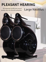 Enceinte Bibliothèque Hi-Fi pour Système Sonore Home Cinéma, Haut-Parleur 3 Voies de 8 Pouces avec Excellent Son