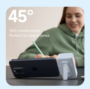 Banque d'alimentation sans fil 4 en 1 de taille poche 5000mah pour iWatch batterie sac à dos éclairage à insertion directe et port USB C pour la plupart des téléphones - Product Image 6