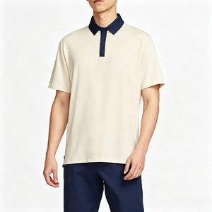 Camiseta de Manga Corta para Hombre, Lisa, Estampada, Antiarrugas, de Secado Rápido, para el Verano, al por Mayor - Product Image 3