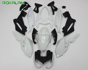 Kit de Carenado para Motocicleta <span class=keywords><strong>Kawasaki</strong></span> <span class=keywords><strong>Z400</strong></span> 2018 2019 2020 Z 400 18 19 20, Blanco Brillante - Product Image 1
