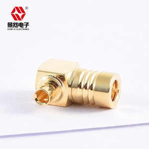 50ohm 직각 금도금 SMB 여성 RF 커넥터 베릴륨 구리 접촉 재료 타이트 삽입 철회 - Product Image 6