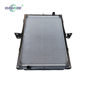 หม้อน้ำรถบรรทุกหนัก WG9725530150 ระบบระบายความร้อนถังน้ำอลูมิเนียมสำหรับรถผสมคอนกรีต <span class=keywords><strong>รถ</strong></span>ดัมพ์ <span class=keywords><strong>รถ</strong></span>แทรกเตอร์ - Product Image 5