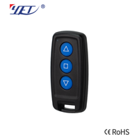 Télécommande sans fil RF 433 MHz à 3 boutons pour porte de garage