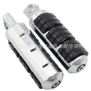 Repose-pieds de moto Moshark en alliage d'aluminium et caoutchouc antidérapant pour Harley Davidson, pièces de modification - Product Image 3