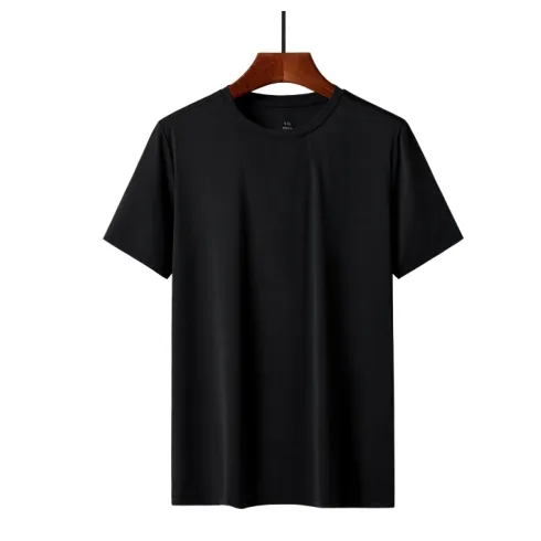 Giá Tốt Nhất Unisex T Áo Sơ Mi Nhanh Khô Giản Dị Vòng Cổ T-Shirt