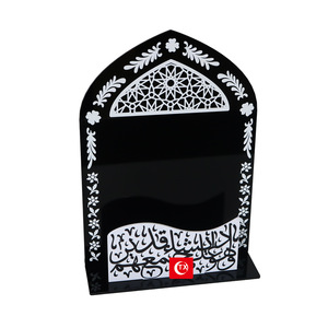 Hồi giáo kệ sách hiển thị giá đọc khung Acrylic đứng quran công thức chủ DIY quran Koran thánh cuốn sách đứng chủ - Product Image 3