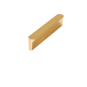 64mm Hole Pitch New Design Modern Aluminium Profile Matt Black <b>Kitchen</b> Cabinet Pull Handle for Drawer with Cheap Price - Product Image 5