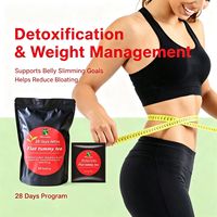 Thé Détox Minceur aux Herbes 28 Jours Marque Blanche pour Adultes – 100% Naturel, Vitamines, Faible en Glucides pour la Perte de Poids