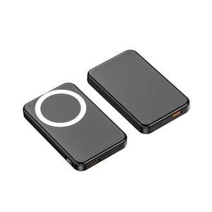 Los mejores productos de ventas Cargador rápido de 22,5 W Cargador magnético pequeño Powerbank Low MOQ 10000mAh <span class=keywords><strong>Bancos</strong></span> de energía inalámbricos de alta capacidad - Product Image 1