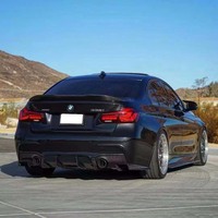 Diffuseur arrière en véritable fibre de carbone de style Geex pour BMW Série 3 F30 F35 M Sport, diffuseur de pare-chocs arrière, kit carrosserie MT